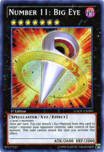 Strongest Numbers in Yugioh Part 1 Yu-gi-oh-number-11-big-eye-206x300